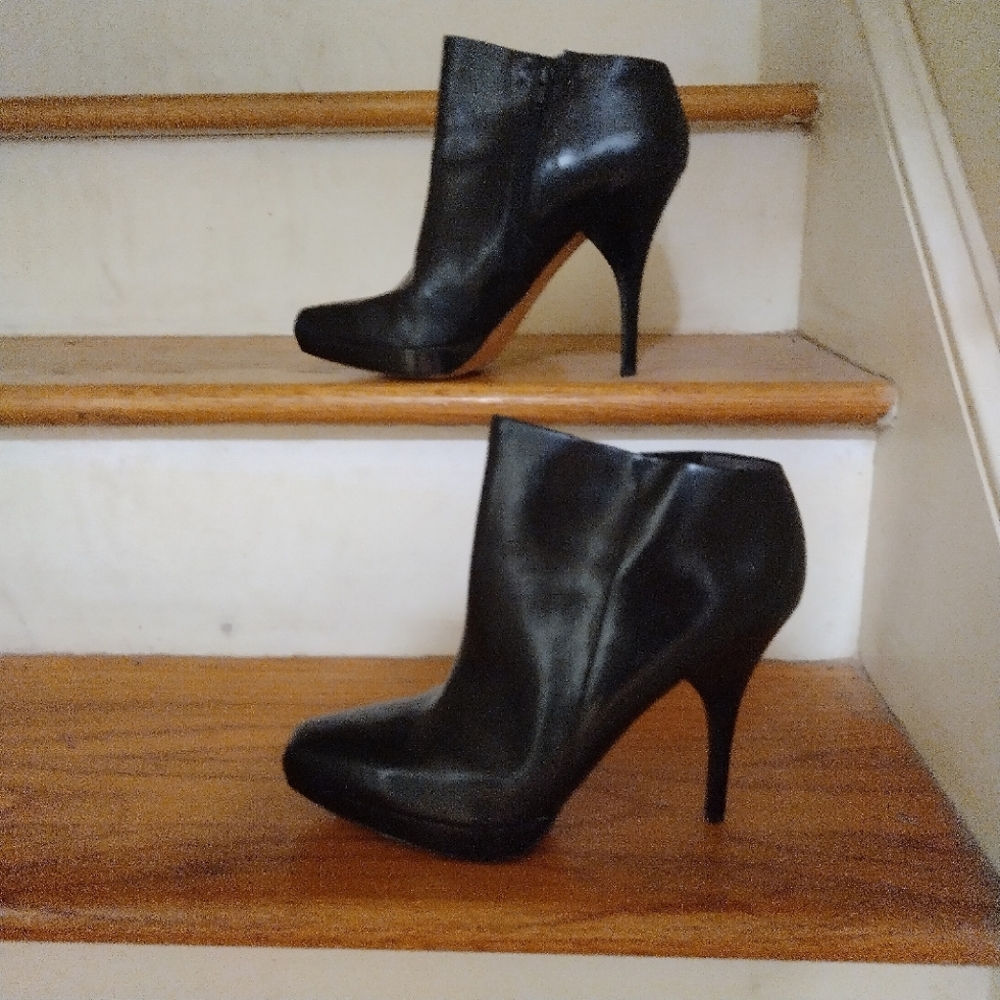 Leather Via Spiga Shoe Boot